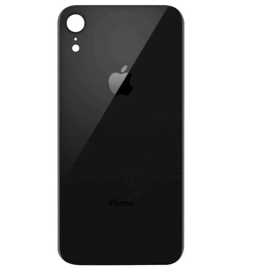 Glass Back Iphone Xr Black