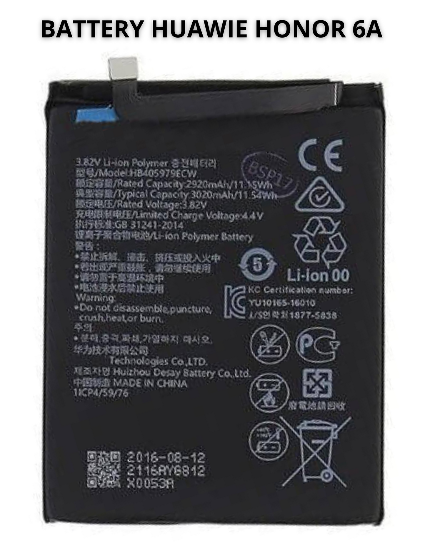 Battery Huawie Honor 6A