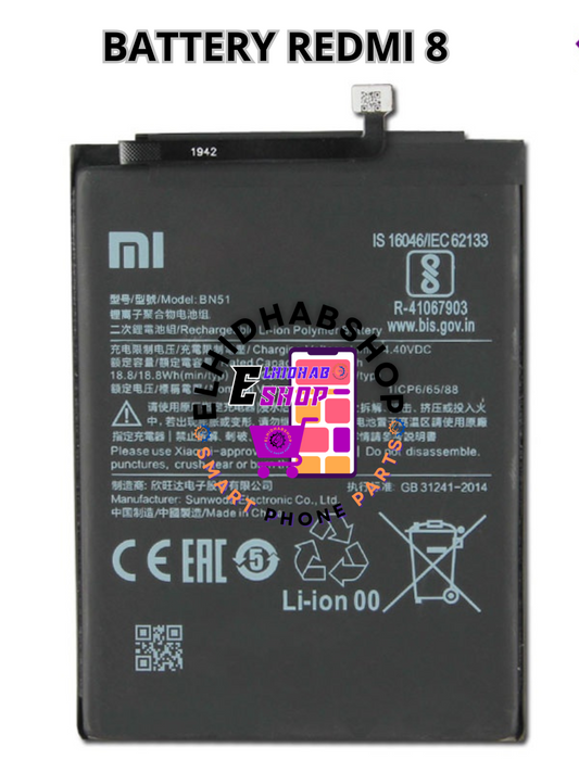 Battery Redmi 8