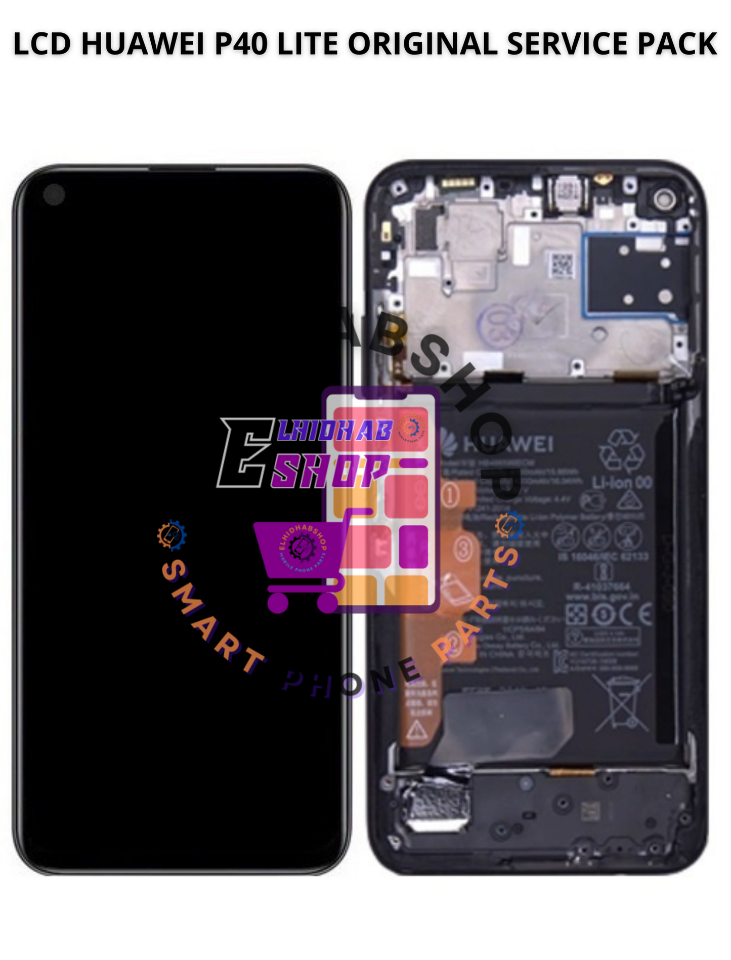 Lcd Huawei P40 Lite Original Service Pack