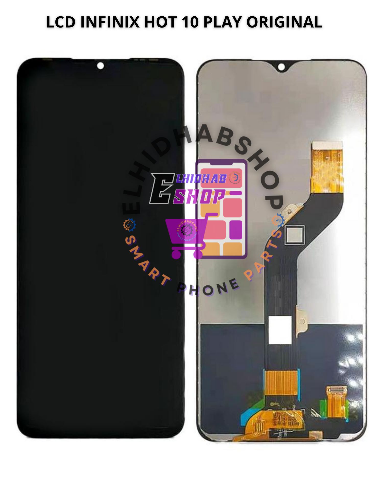 Lcd Infinix Hot 10 Play Original