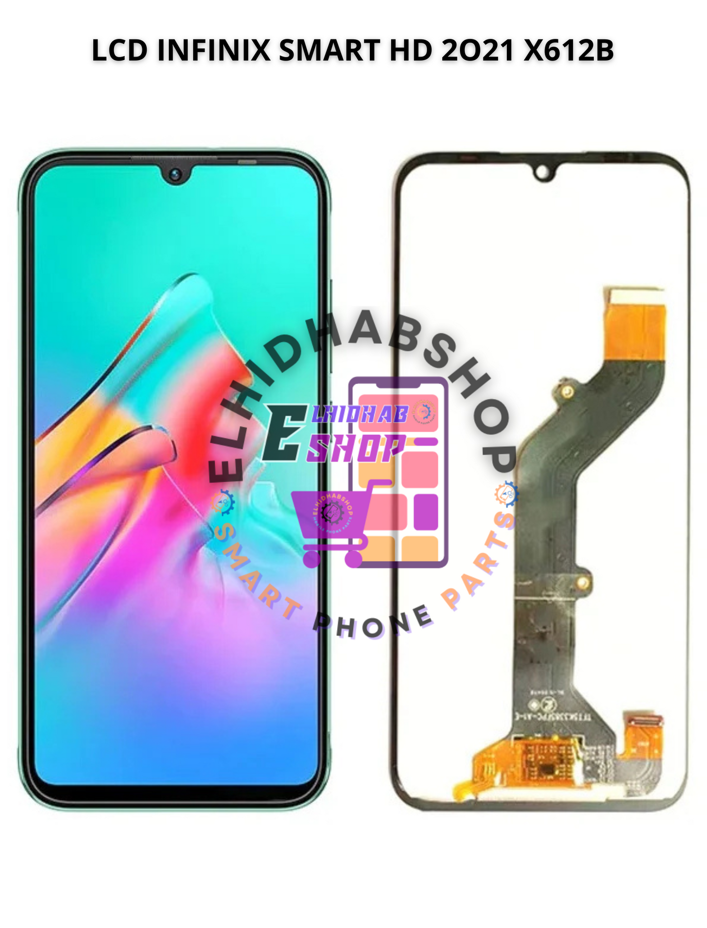 Lcd Infinix Smart Hd 2O21 X612B