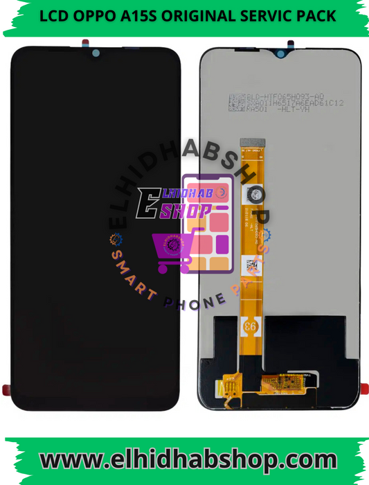 Lcd Oppo A15S Original Servic Pack