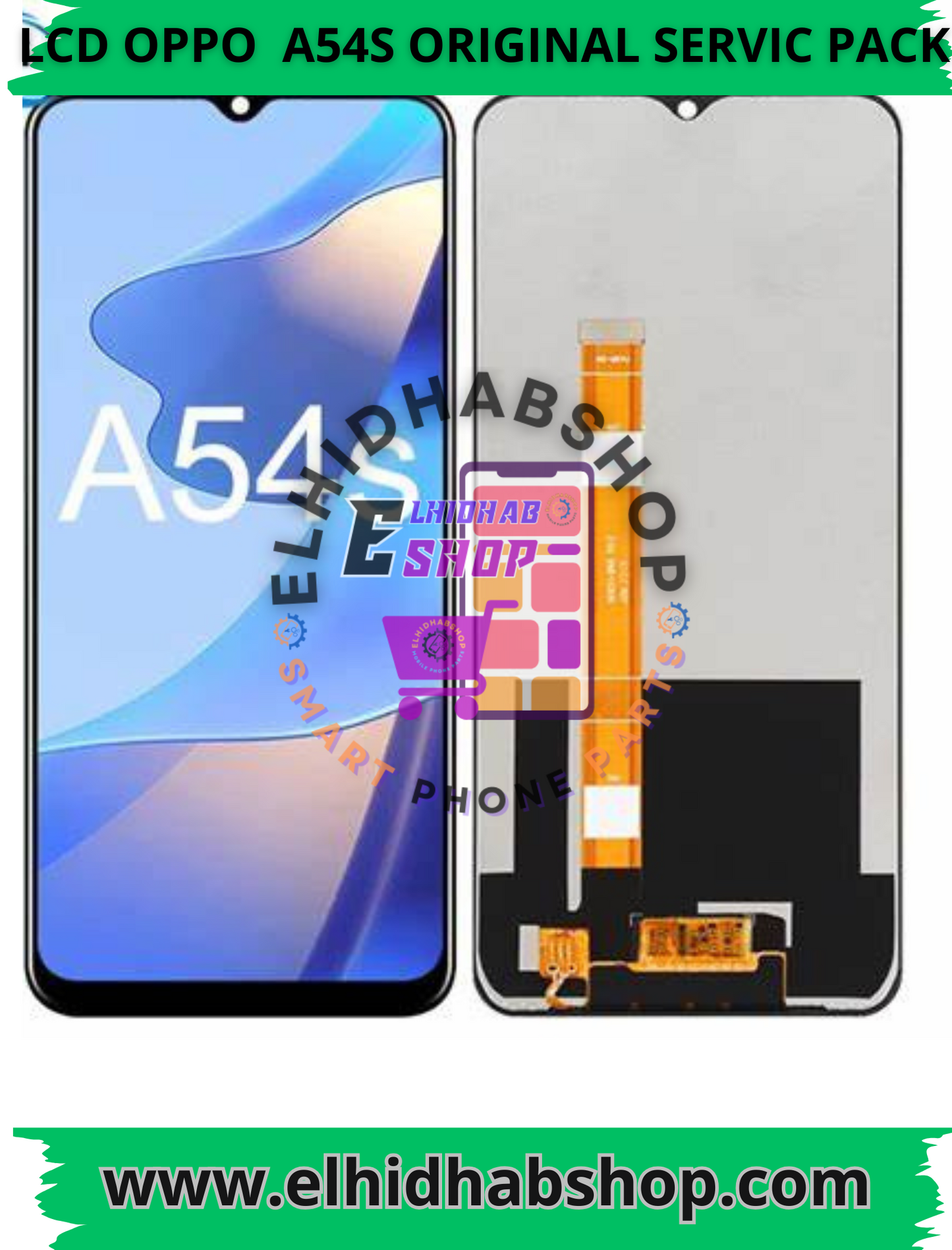 Lcd Oppo  A54S Original Servic Pack