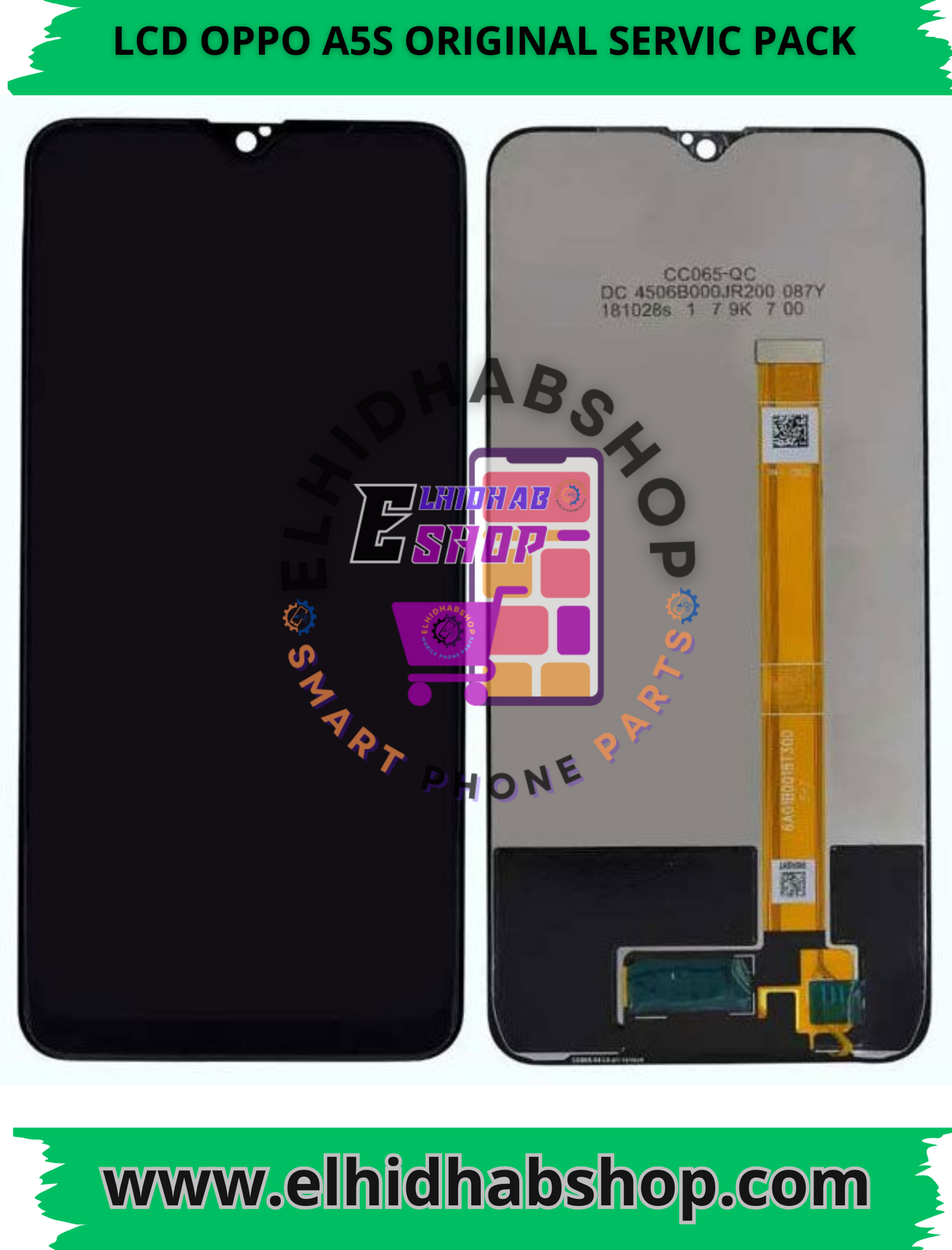 Lcd Oppo A5S Original Servic Pack