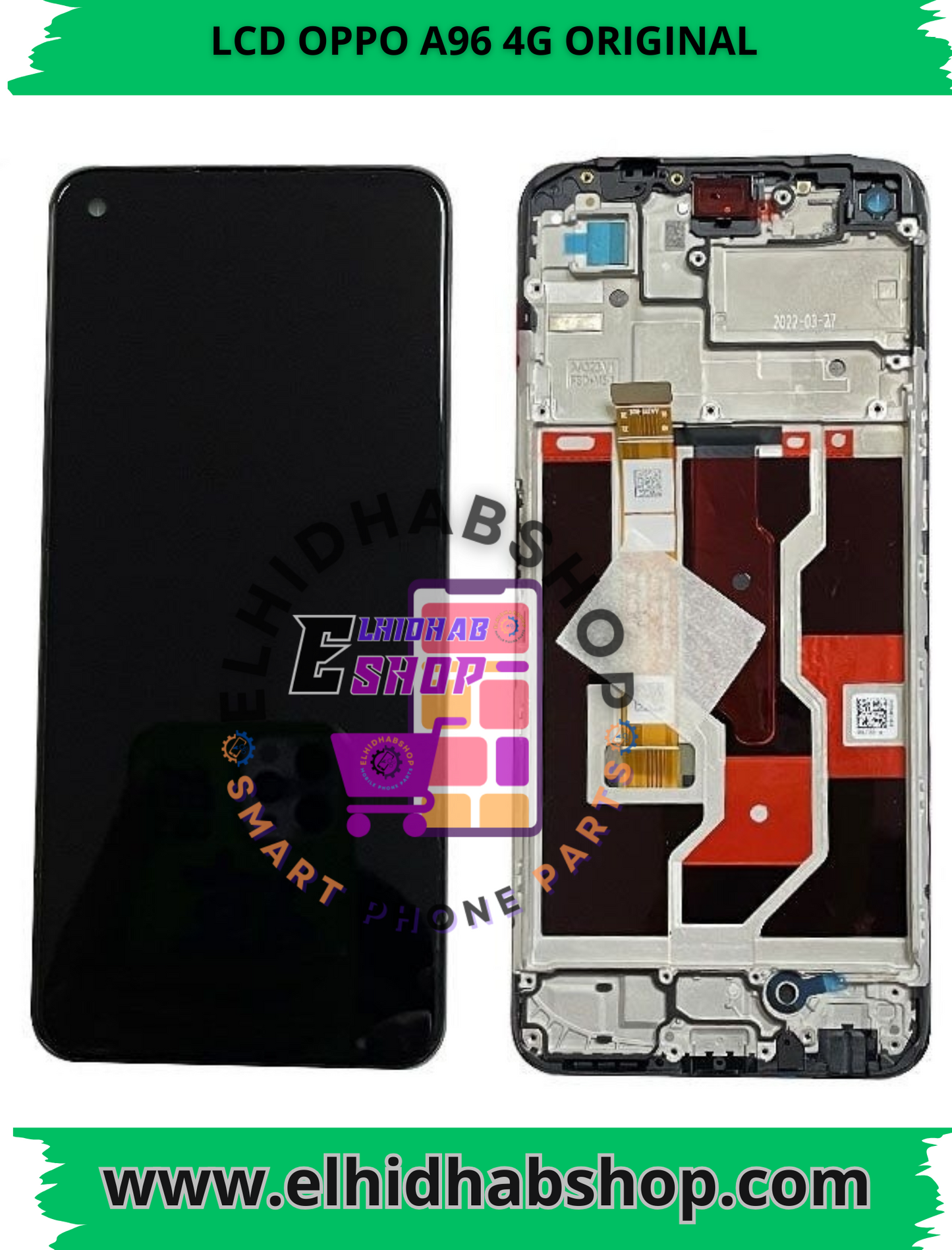 Lcd Oppo A96 4G Original