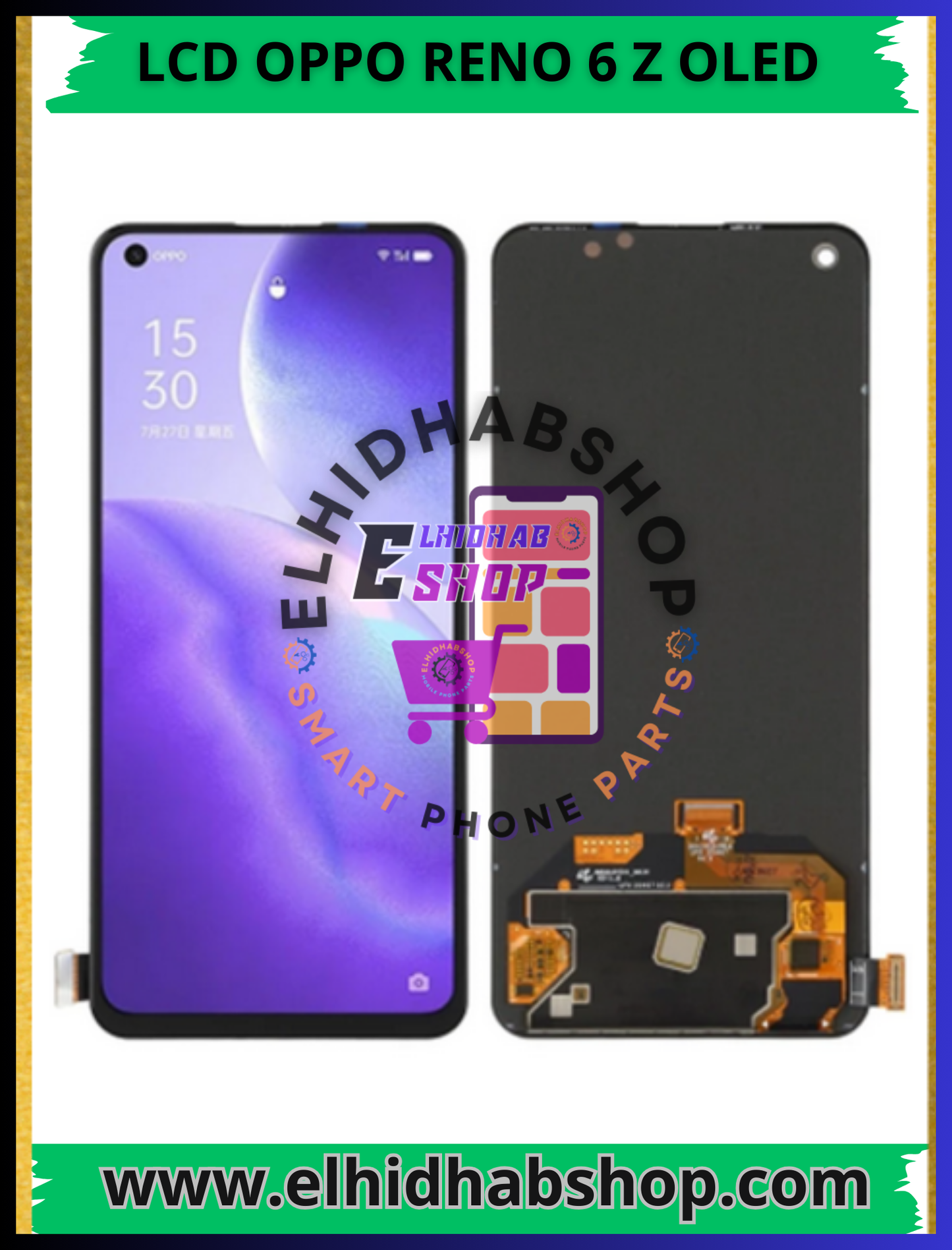 Lcd Oppo Reno 6 Z Oled