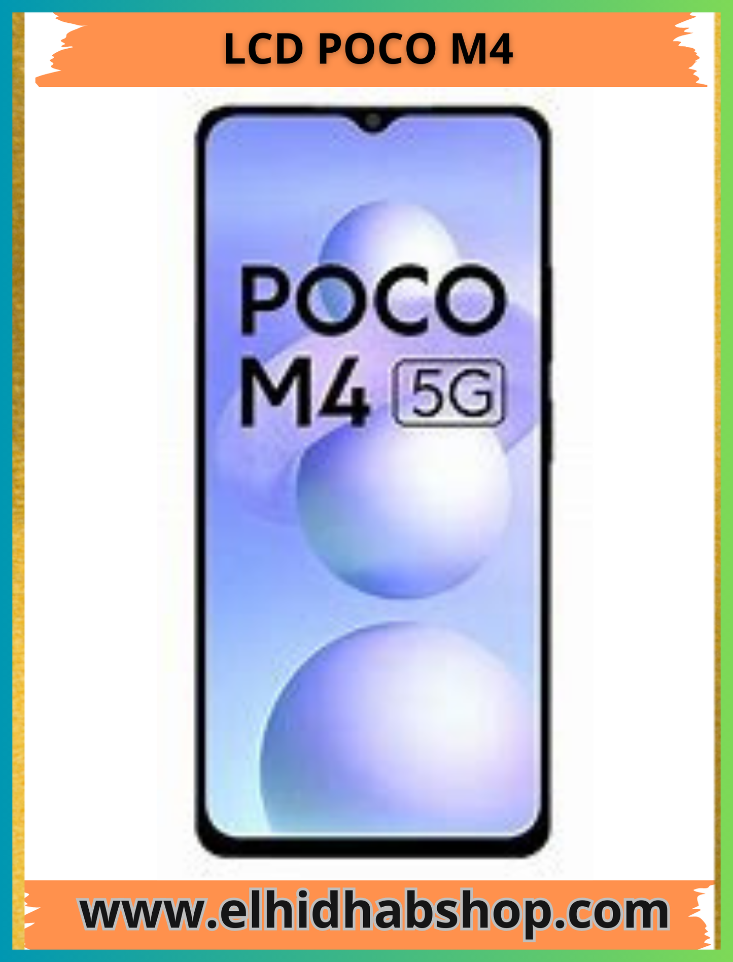 Lcd Poco M4 5G Original