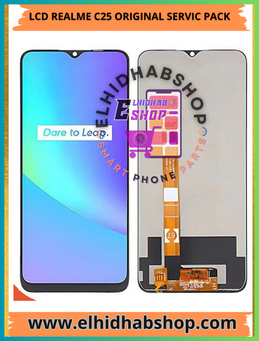 Lcd Realme C25 Original Servic Pack