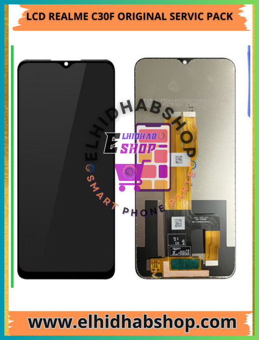 Lcd Realme C30F Original Servic Pack