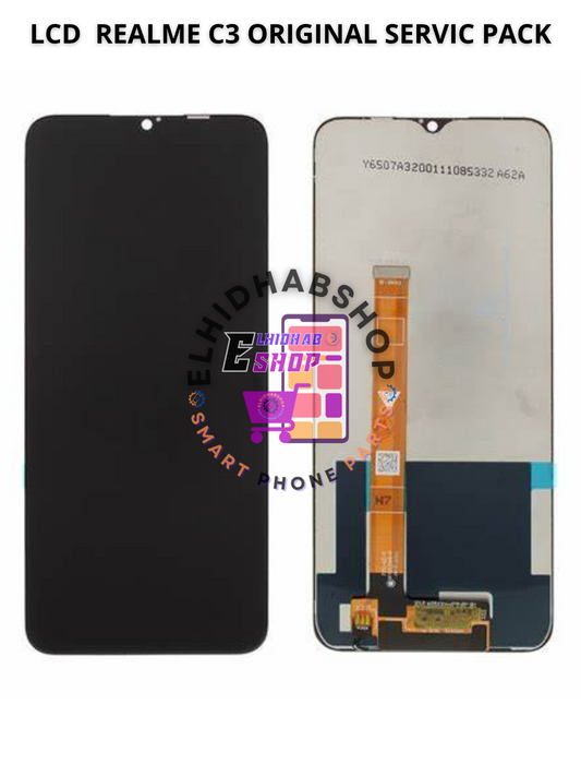 Lcd  Realme C3 Original Servic Pack