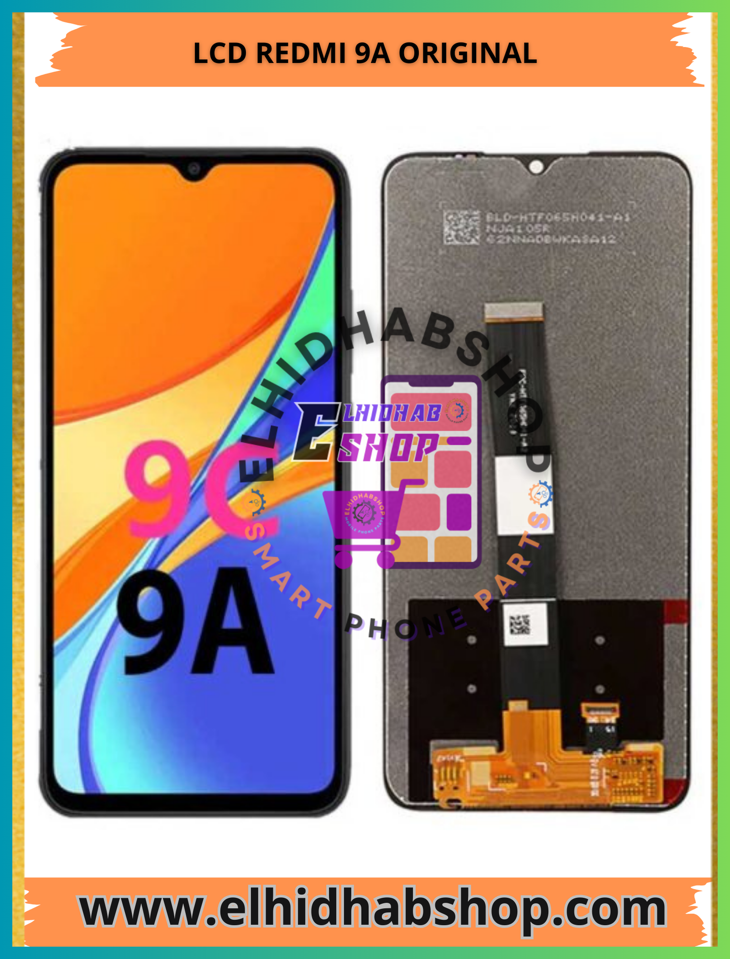 Lcd Redmi 9A Original