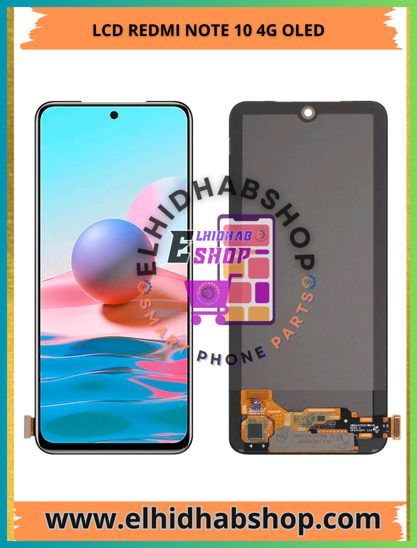 Lcd Redmi Note 10 4G Oled