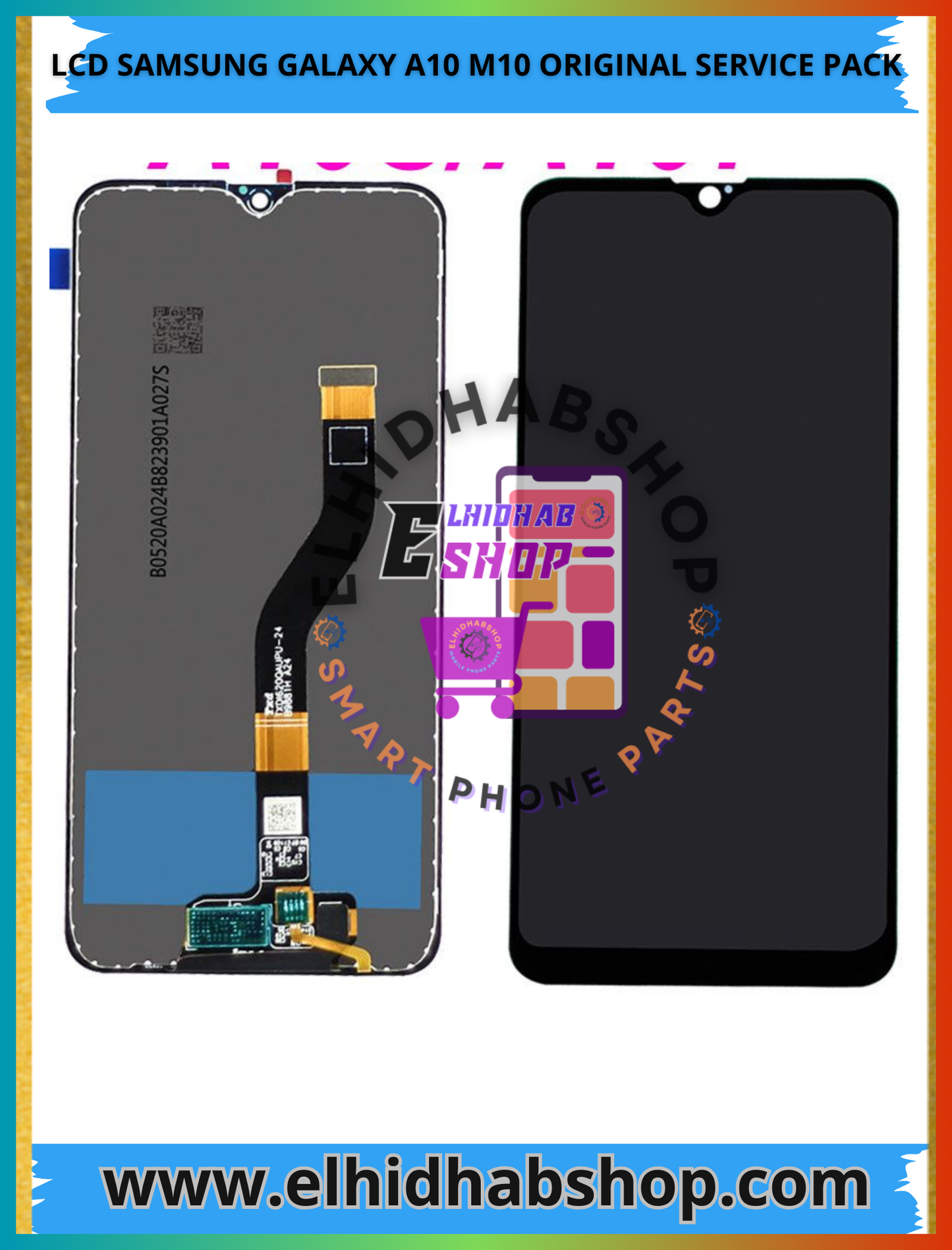 Lcd Samsung Galaxy A10 M10 Original Service Pack