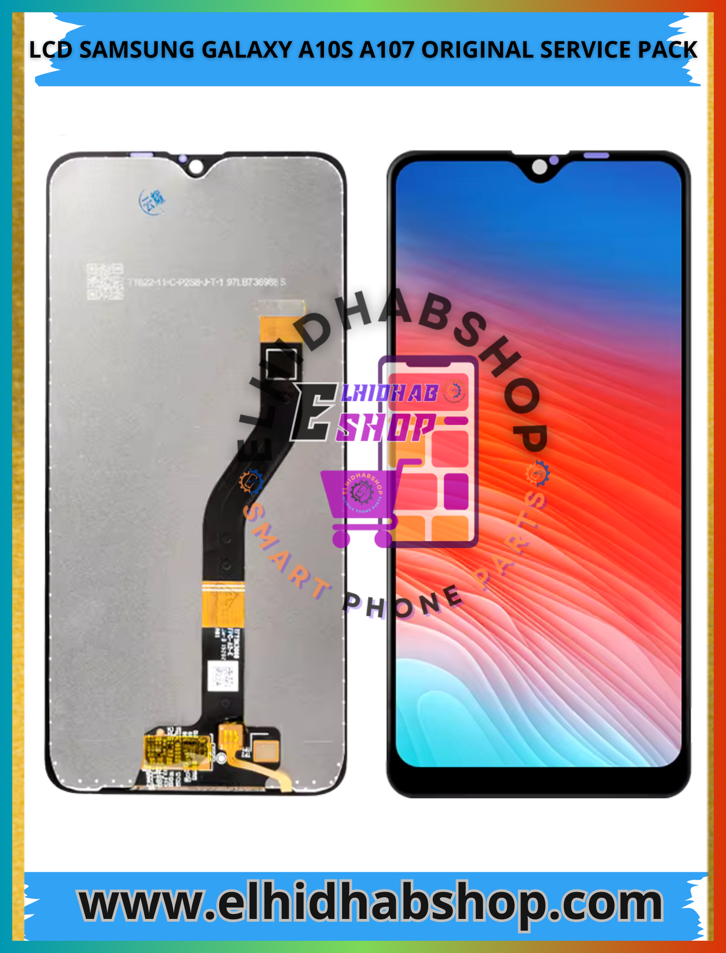 Lcd Samsung Galaxy A10S A107 Original Service Pack