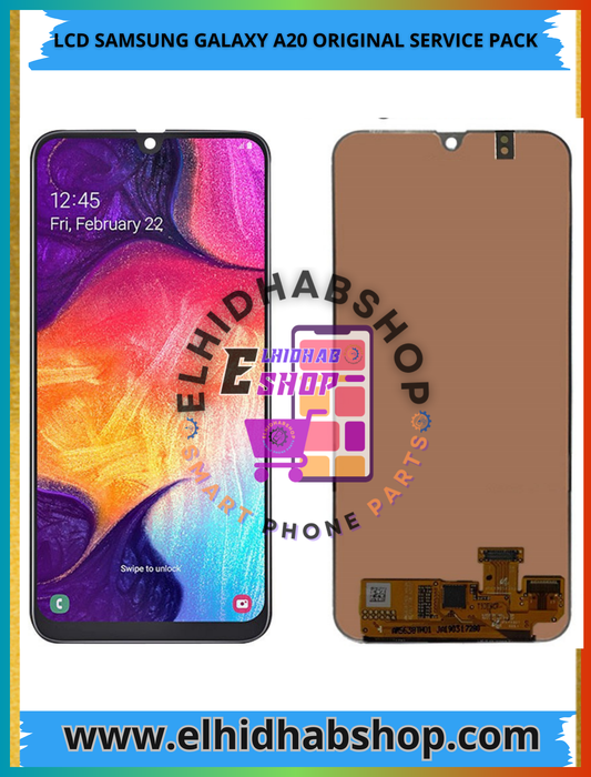 Lcd Samsung Galaxy A20 Original Service Pack