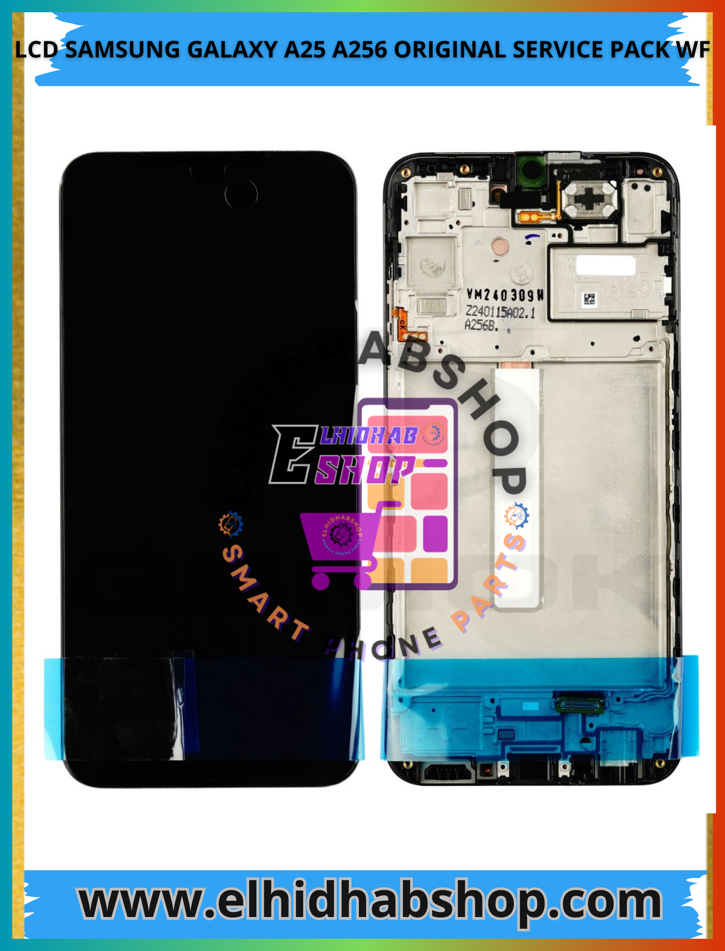 Lcd Samsung Galaxy A25 A256 Original Service Pack Wf