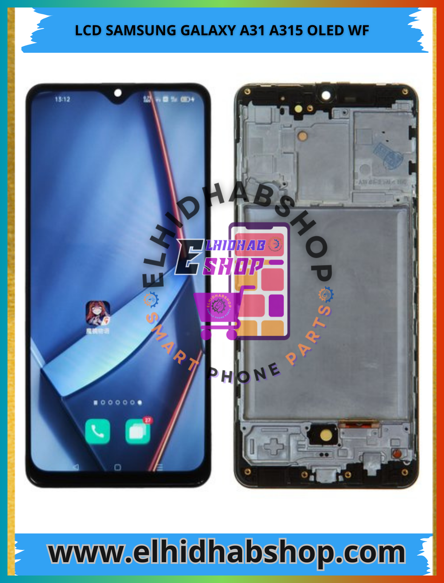 Lcd Samsung Galaxy A31 A315 Oled Wf