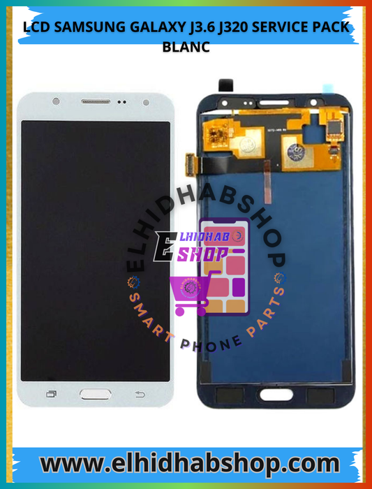 Lcd Samsung Galaxy J3.6 J320 Service Pack Blanc