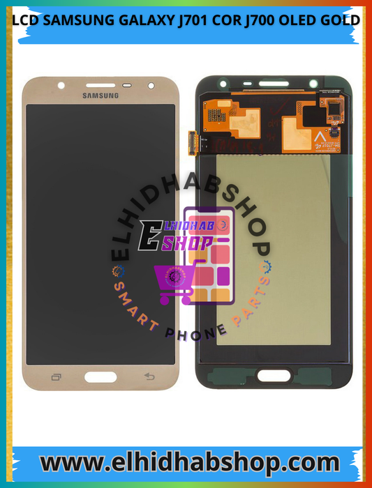 Lcd Samsung Galaxy J701 Cor J700 Oled Gold