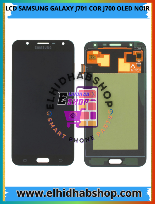 Lcd Samsung Galaxy J701 Cor J700 Oled Noir