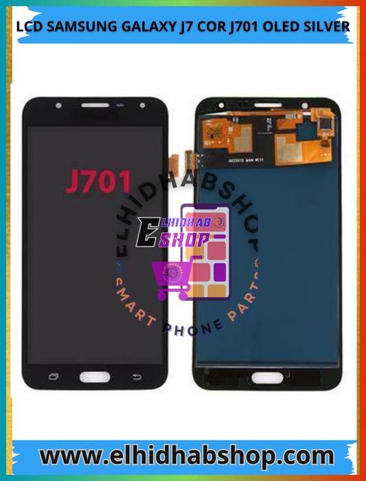 Lcd Samsung Galaxy J7 Cor J701 Oled Silver