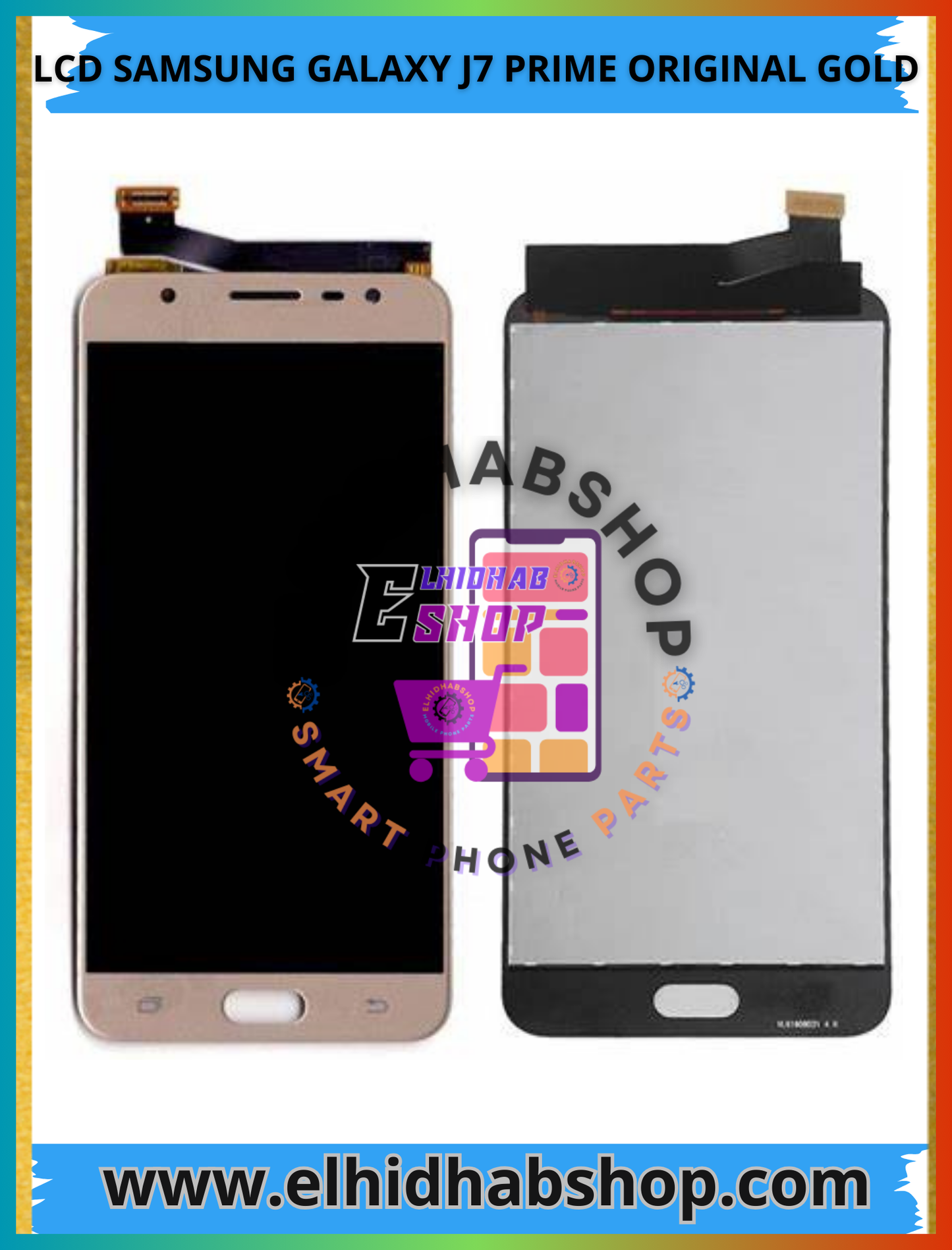 Lcd Samsung Galaxy J7 Prime Original Gold