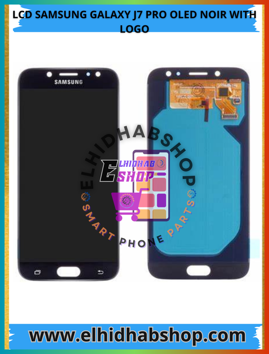 Lcd Samsung Galaxy J7 Pro Oled Noir With Logo