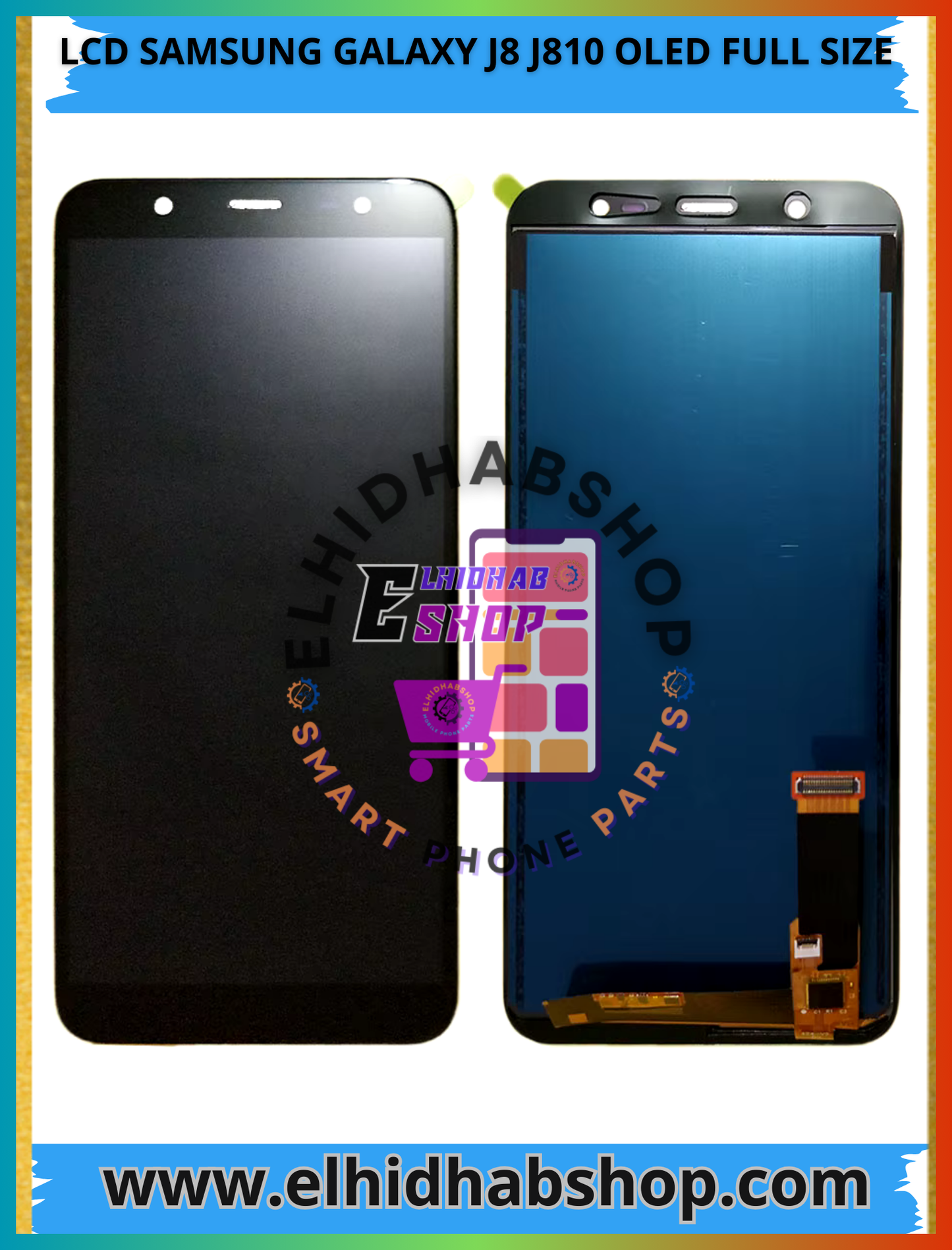 Lcd Samsung Galaxy J8 J810 Oled Full Size