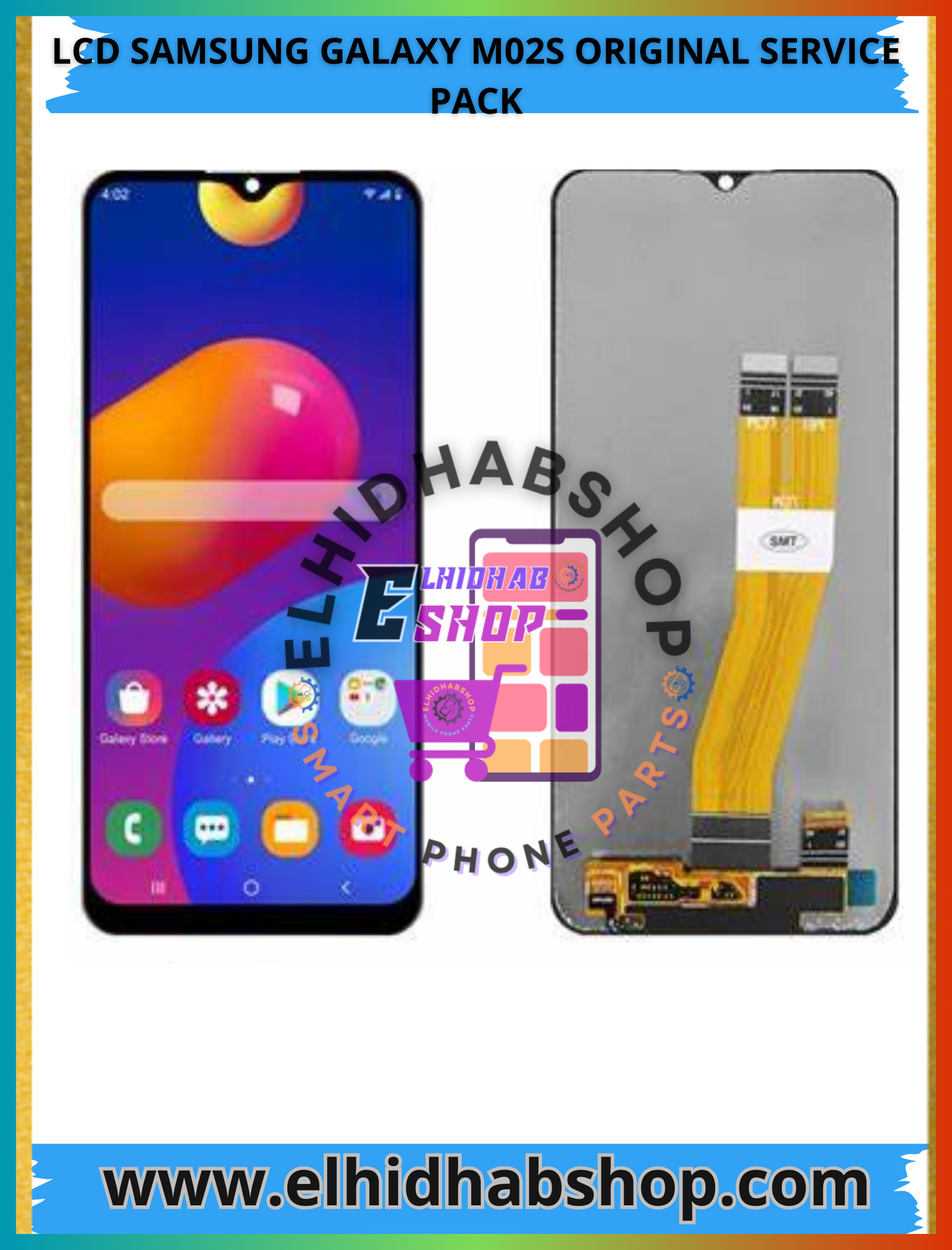 Lcd Samsung Galaxy M02S Original Service Pack