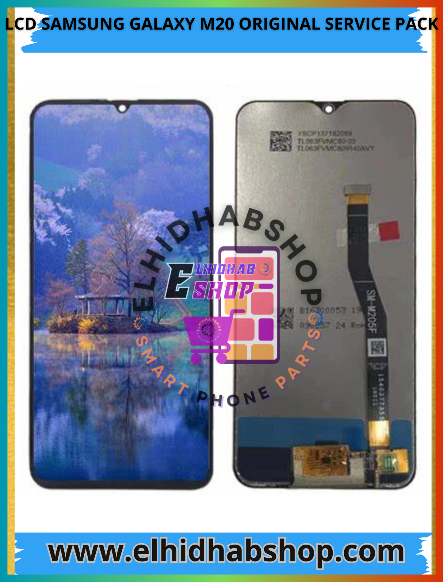 Lcd Samsung Galaxy M20 Original Service Pack