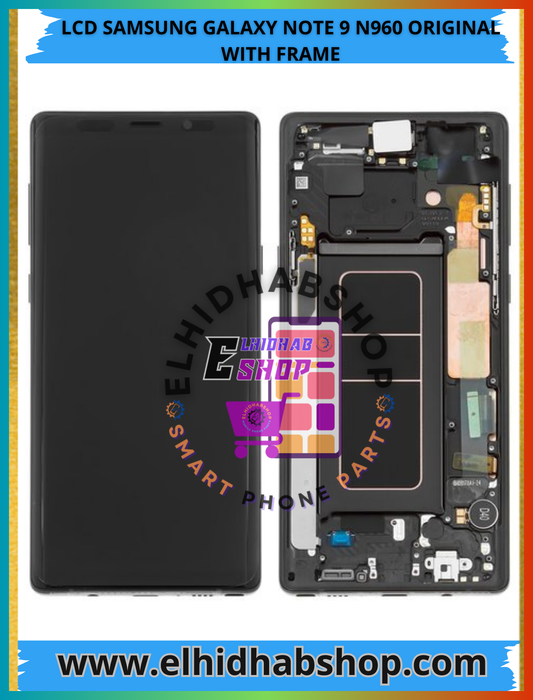 Lcd Samsung Galaxy Note 9 N960 Original With Frame