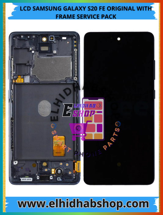 Lcd Samsung Galaxy S20 Fe Original With Frame Service Pack