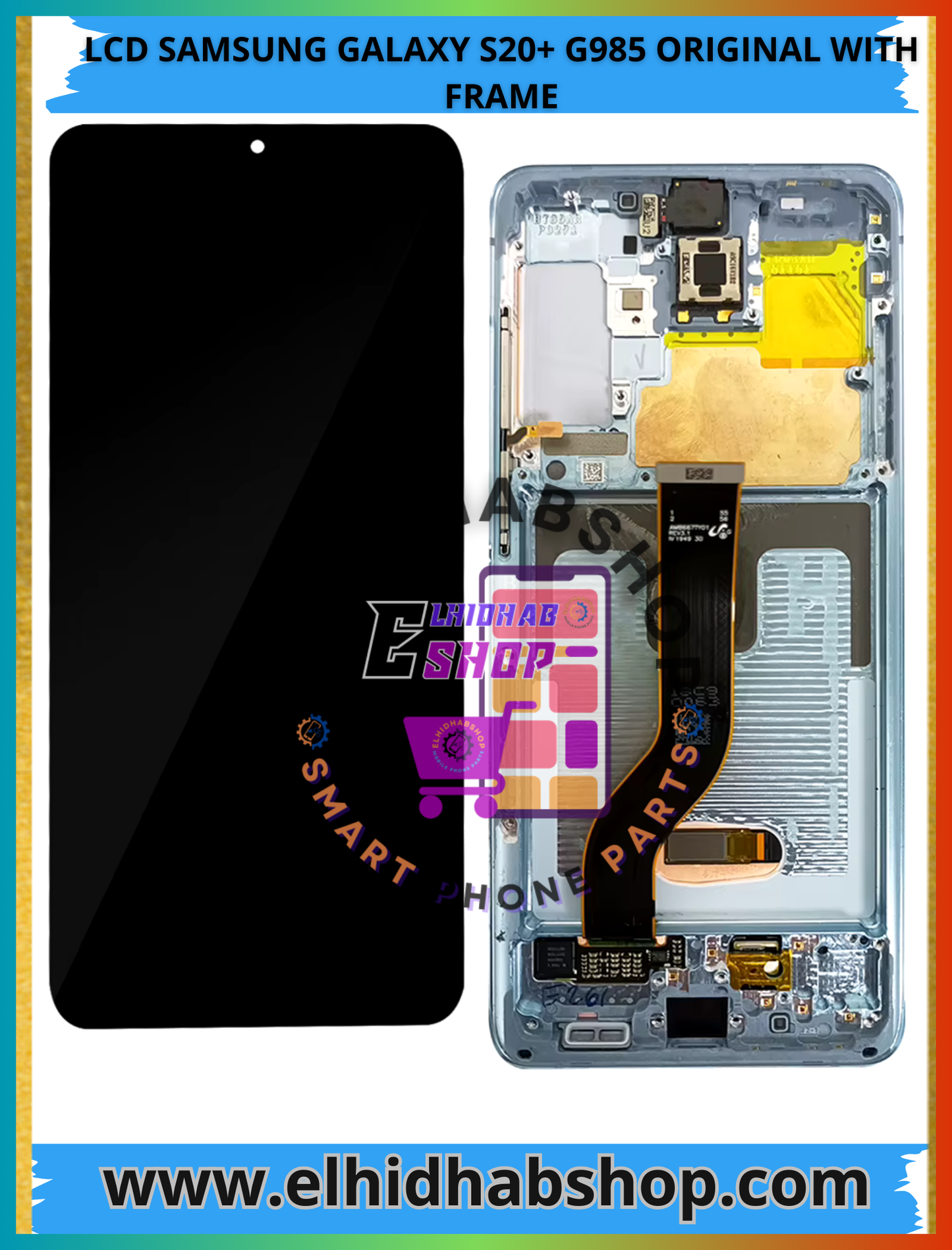 Lcd Samsung Galaxy S20+ G985 Original With Frame