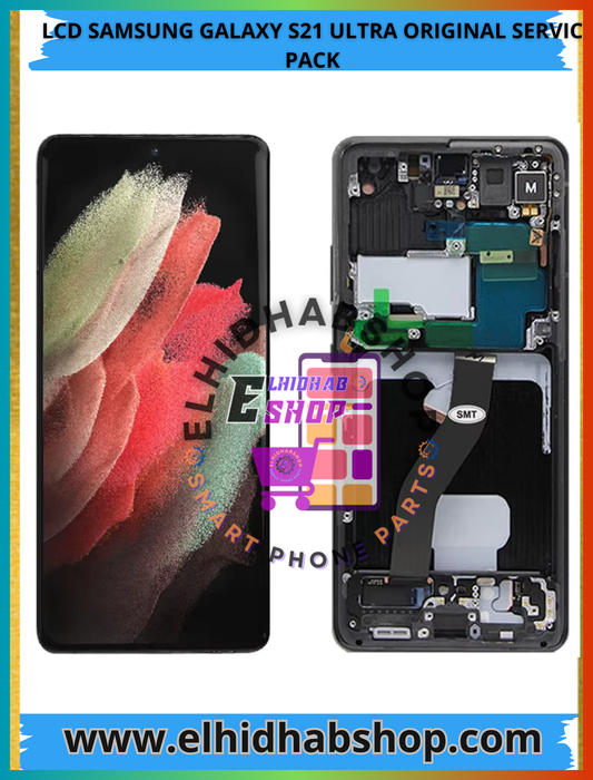 Lcd Samsung Galaxy S21 Ultra Original Servic Pack