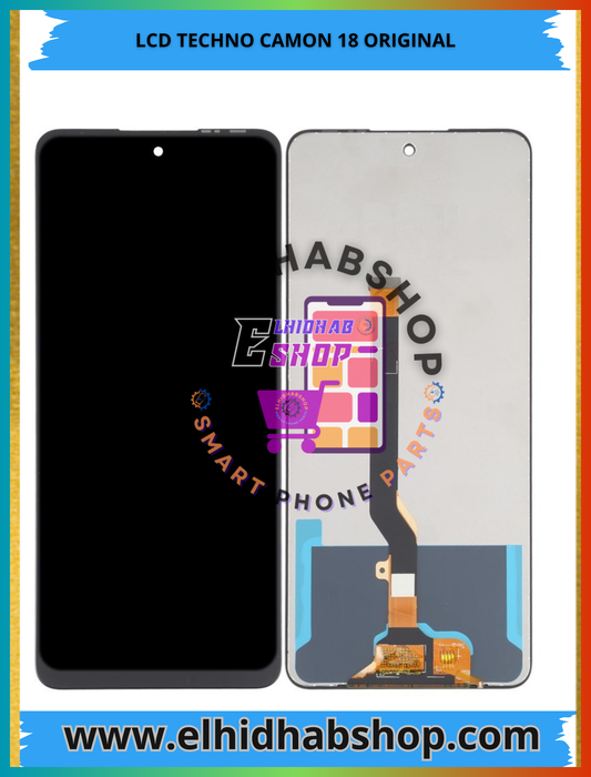 Lcd Techno Camon 18 Original