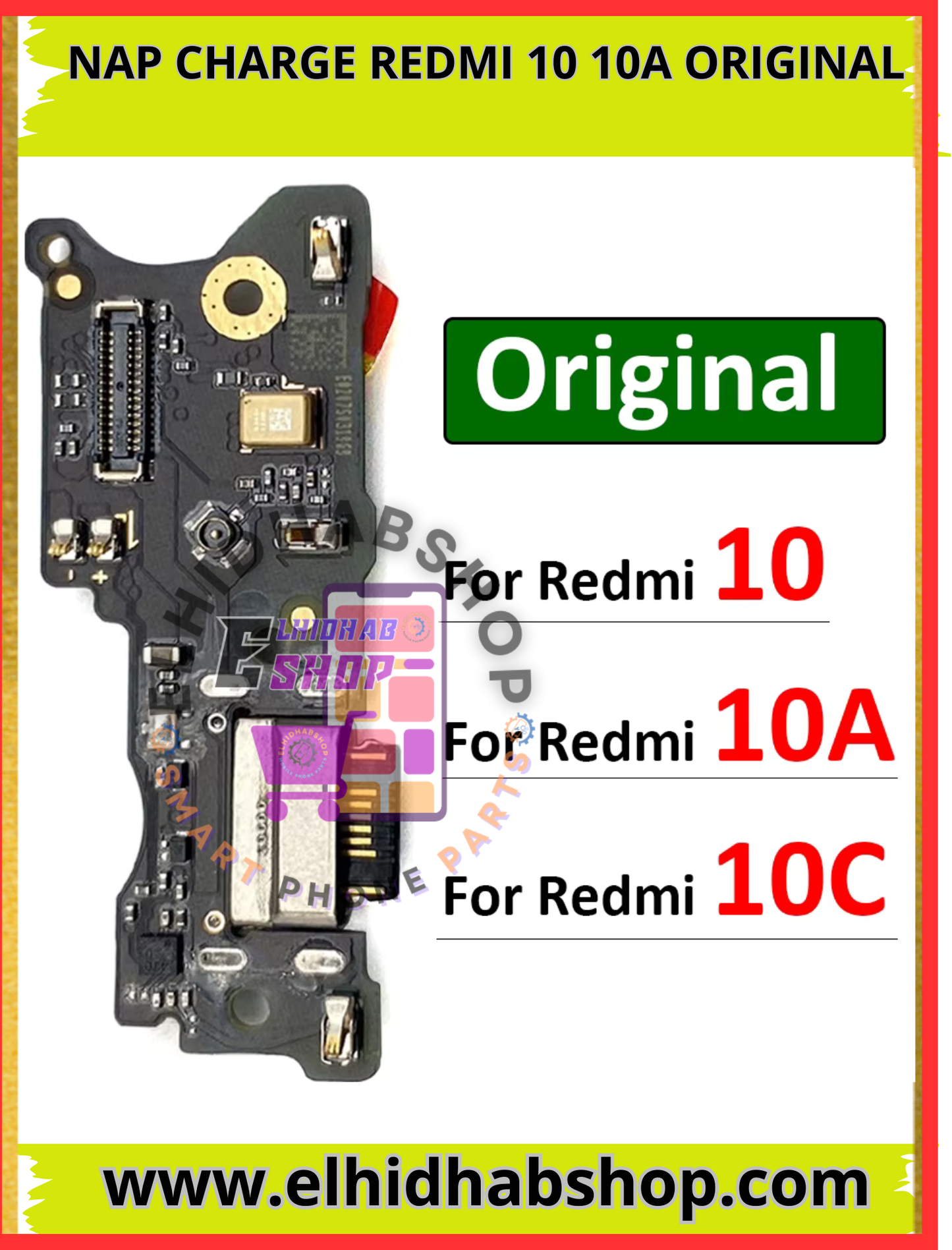 Nap Charge Redmi 10 10A Original