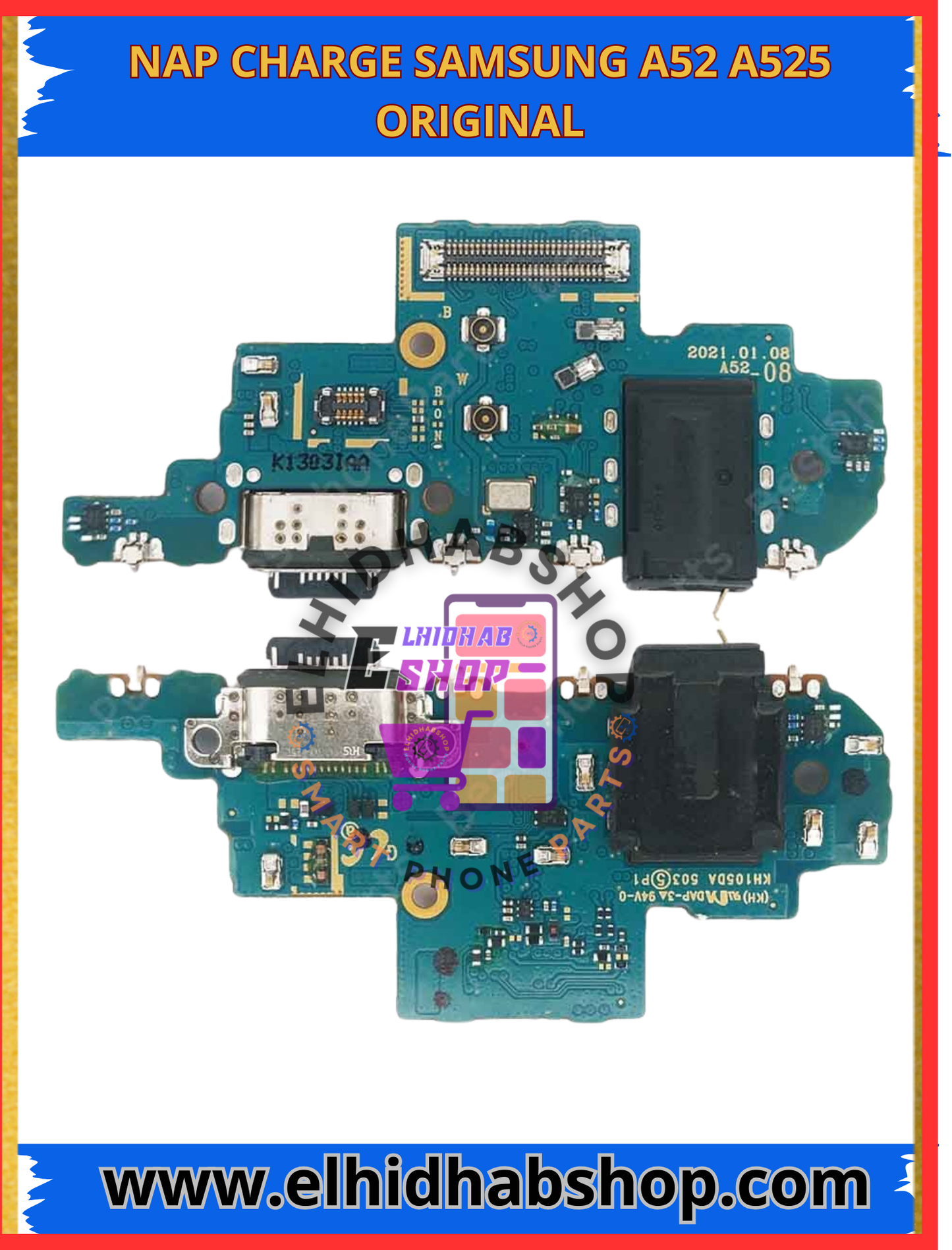 Nap Charge Samsung A52 A525 Original