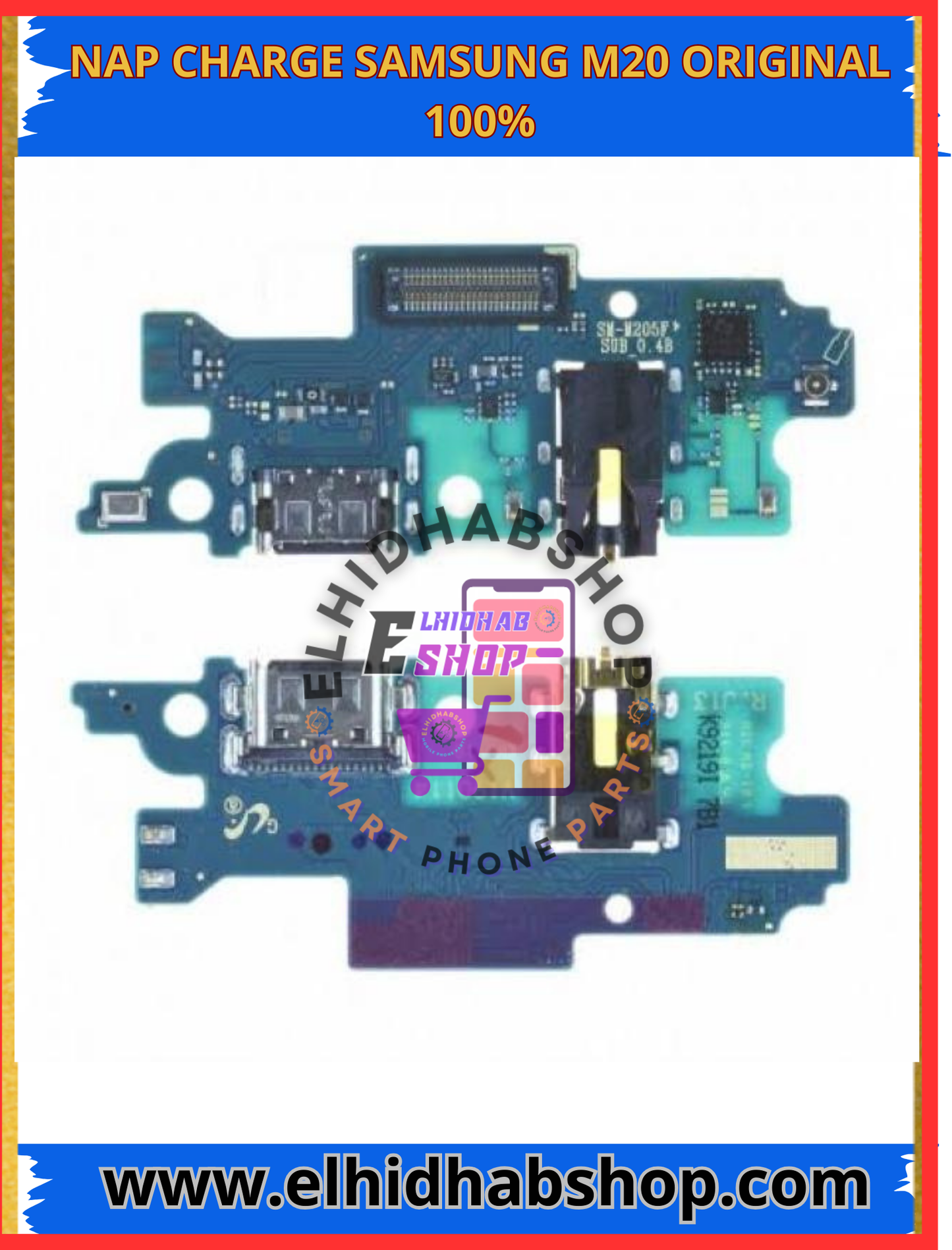 Nap Charge Samsung M20 Original 100%