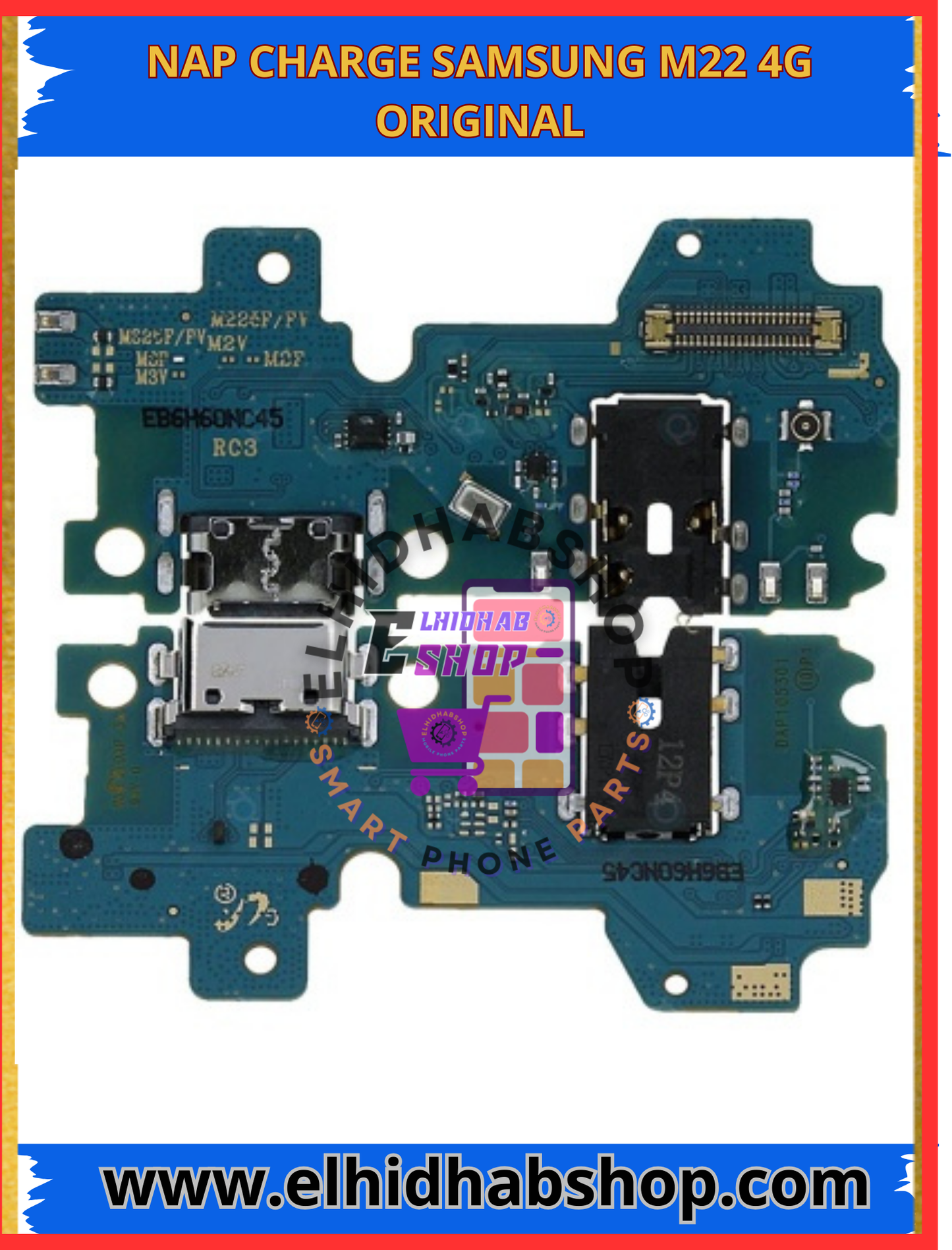 Nap Charge Samsung M22 4G Original