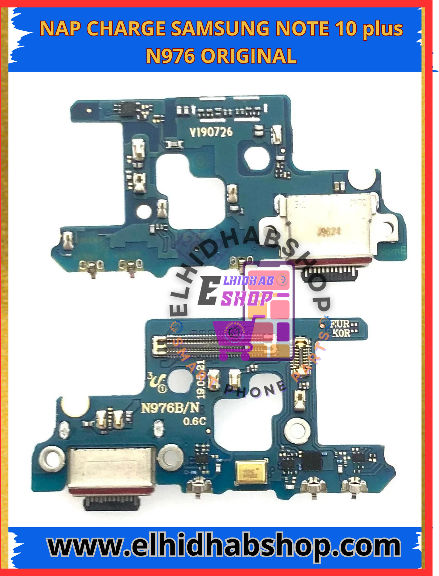 Nap Charge Samsung Note 10 Plus N976 Original