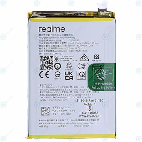 Battery Realme C31