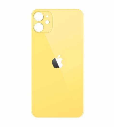 Back Panel Cover Iphone 11 Yellow