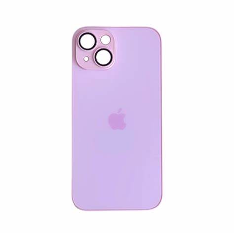 Glass Back Cover Iphone 14 Purple Original