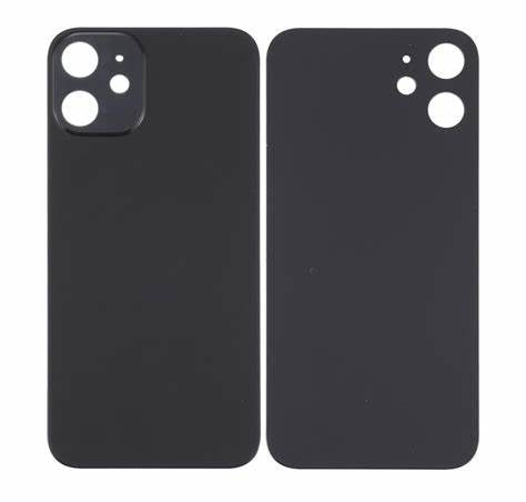 Back Panel Cover Iphone 12 Black