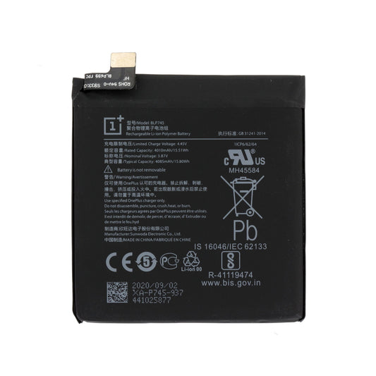 Battery One Plus 7T Pro Blp745 Original